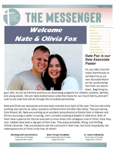 The Messenger Newsletter